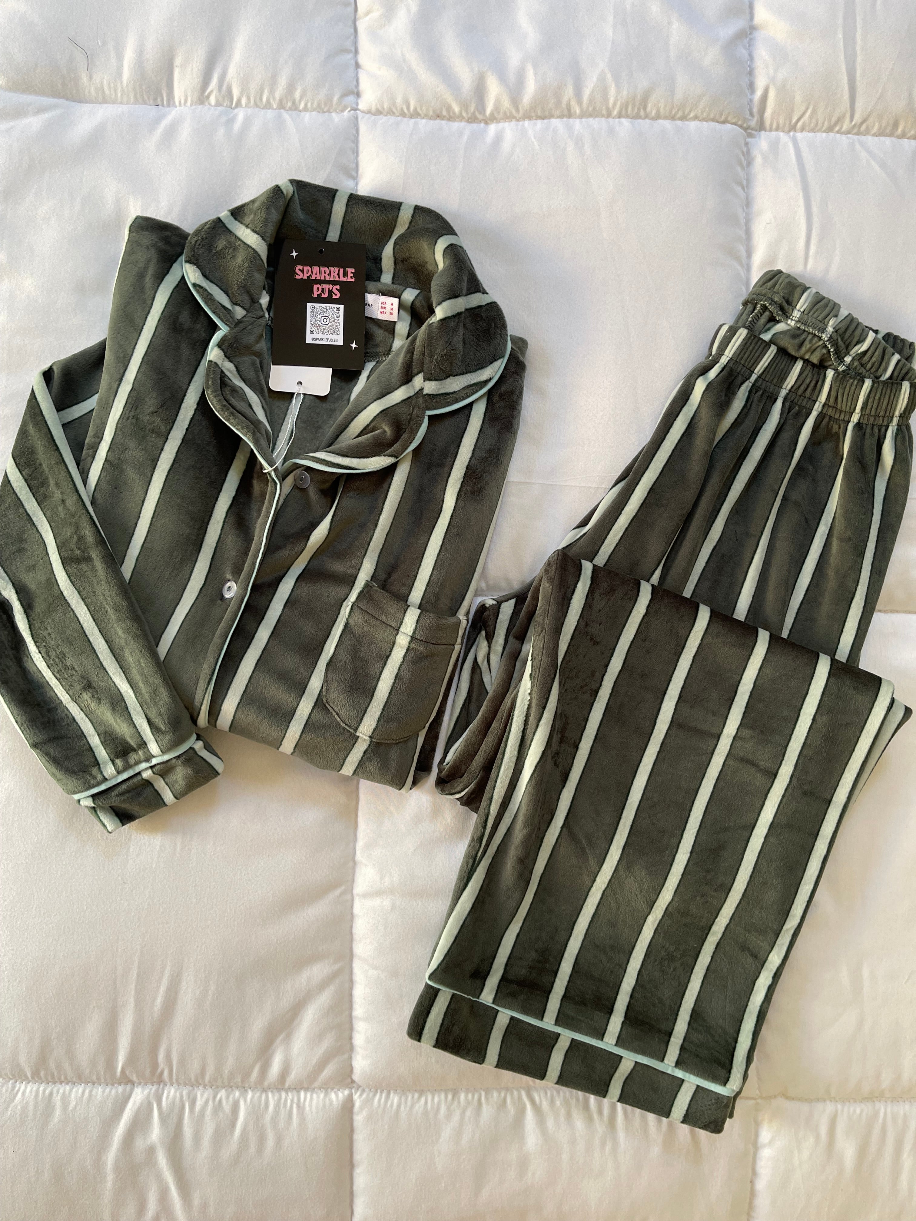 Classic velvet stripes