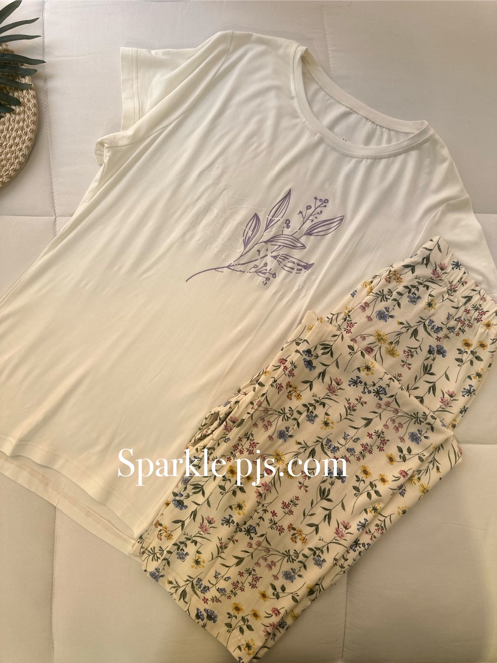Floral Pajama Set